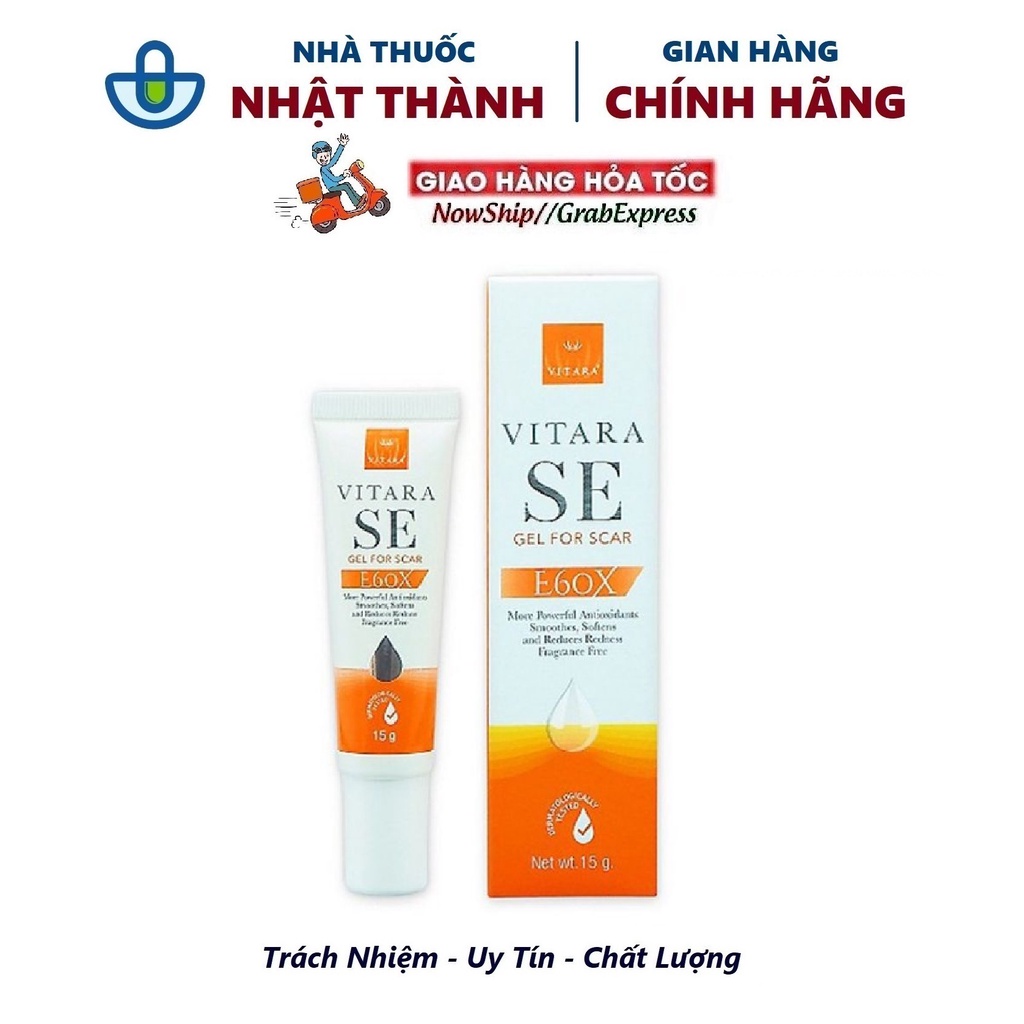 Gel bôi mờ sẹo, vết thâm Vitara SE (Nhập khẩu chính hãng)- Nhà thuốc Nhật Thành