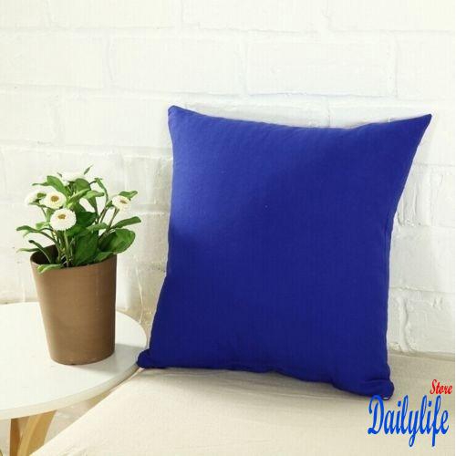 L.V-Home Decor Vintage Art Style Cotton Linen Pillow Case Sofa Throw Cushion