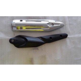 BỘ ỐP PÔ INOX EXCITER 2 món gắn được pô uma, pô exciter, và chế gắn nhiều loại pô khác