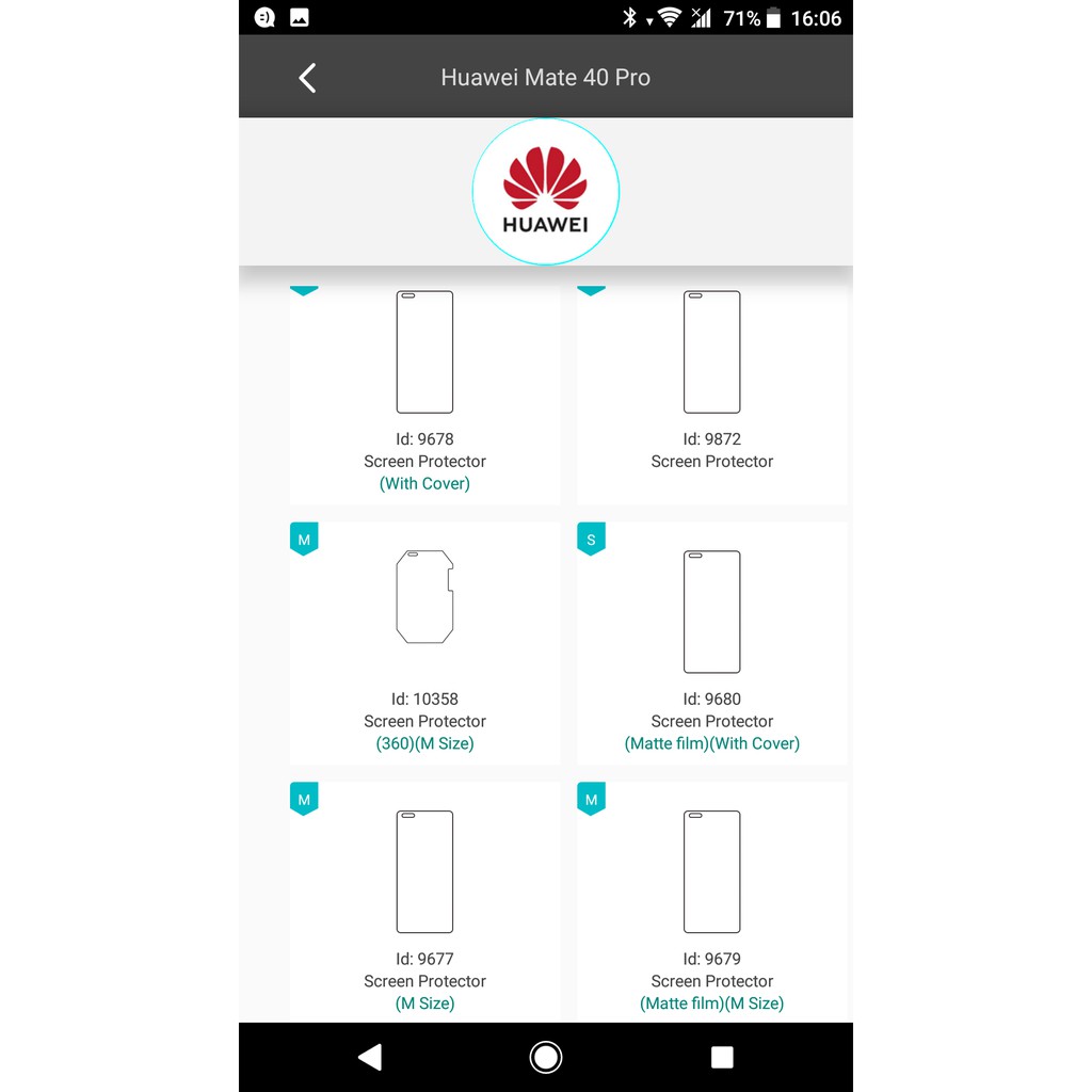 Miếng dán PPF cao cấp Huawei Mate 40 / Mate 40 Pro / Mate 40 Pro Plus / Mate 40 RS màn hình, mặt lưng