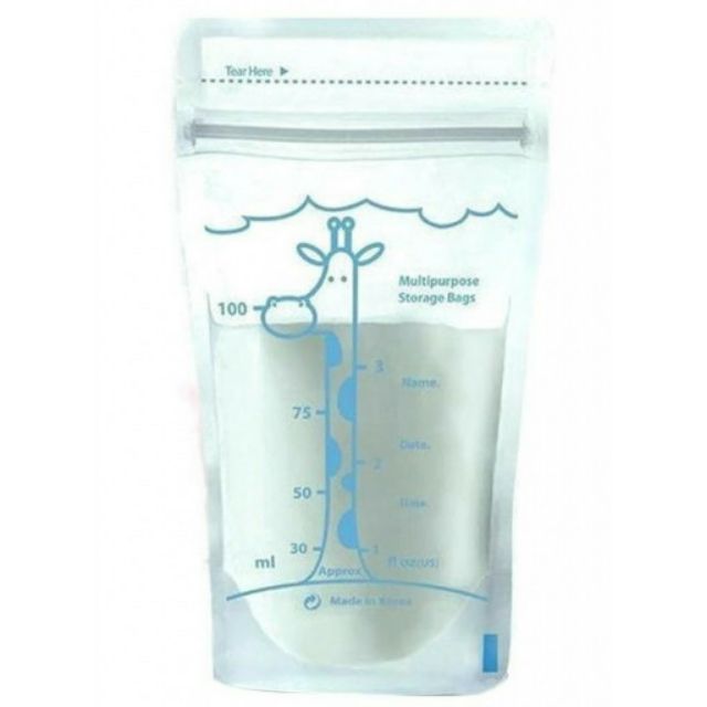 Hộp 30 Túi trữ sữa Mẹ đa năng 100ml Unimom không có BPA (Hàn Quốc) - UM870497