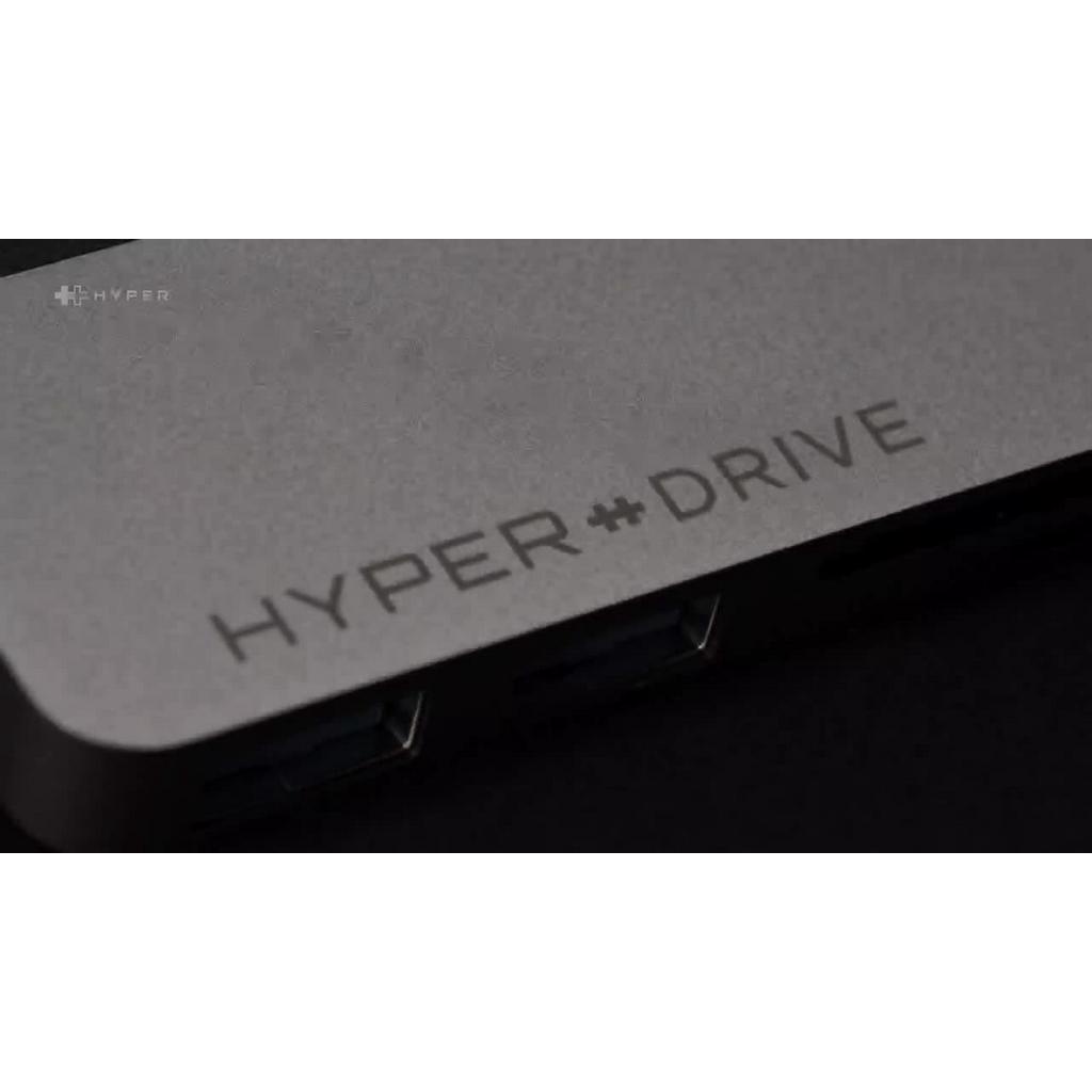 Hub chuyển đổi Hyper Drive Duo 7-in-2 (Ver 2) kèm Hub USB-C cho Macbook/iPad/Laptop - HD28C | BigBuy360 - bigbuy360.vn