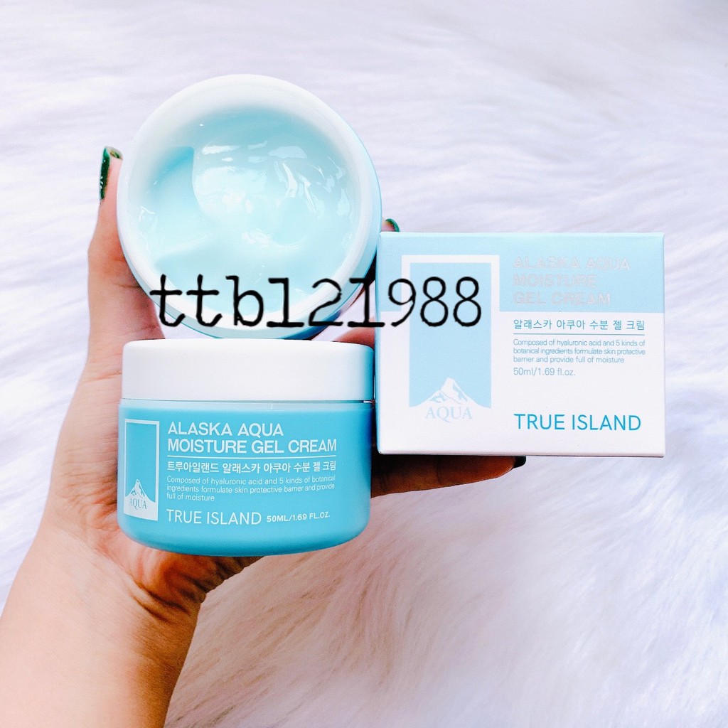 KEM DƯỠNG CẤP NƯỚC VÀ TÁI TẠO DA HIỆU QUẢ ALASKA AQUA MOISTURE GEL CREAM