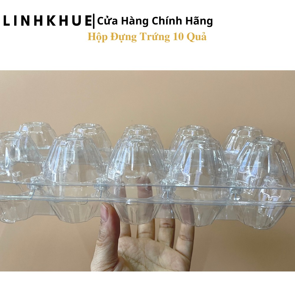 Hộp đựng trứng 10 quả - Lốc 100 hộp - Hộp Định Hình - SP112 - Hộp Mika