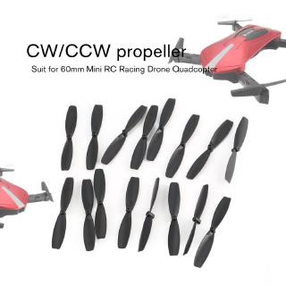 【2020】8 Pairs CW/CCW Propeller Props Blade for 60mm Mini Quadcopter RC Racing Drone