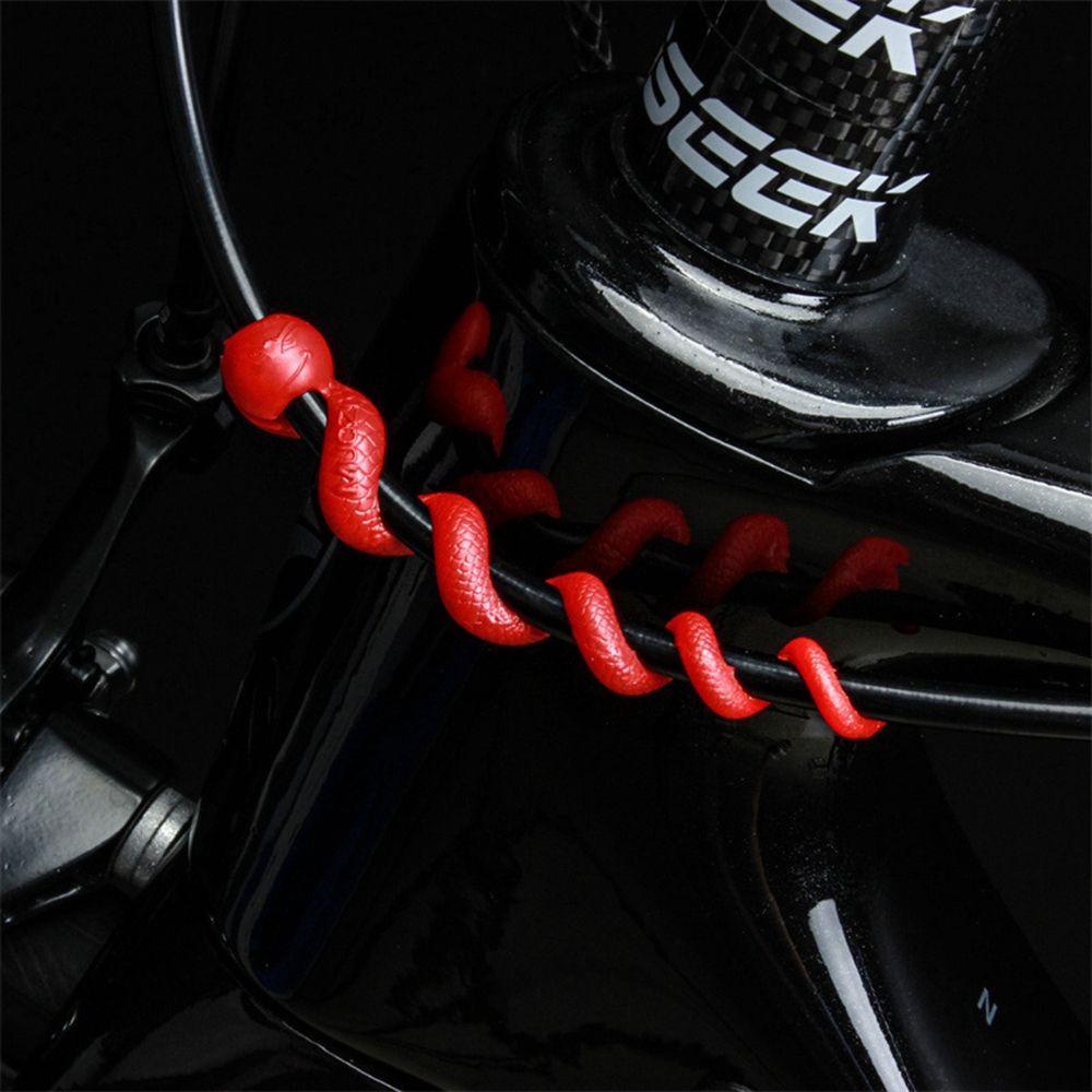 MELODG Set 1 / 4 Vỏ Bọc Bảo Vệ Dây Phanh Xe Đạp Leo Núi Bằng Silicon