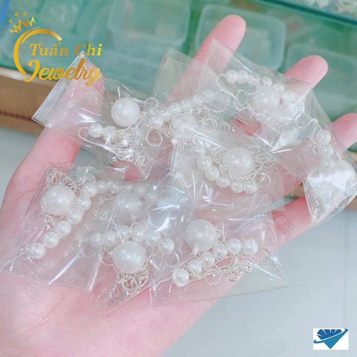 Dây Chuyền Bạc ⚡GIẢM 50%⚡ Vòng Cổ Bạc Nữ Kết Hợp Ngọc Trai Nhân Tạo Kiểu Dáng Độc Lạ, Quyến Rũ