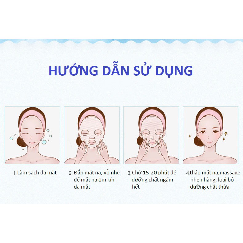 Mặt nạ đá băng images cấp ẩm dưỡng da trắng sáng se khít lỗ chân lông nội địa trung HABUCO MN03