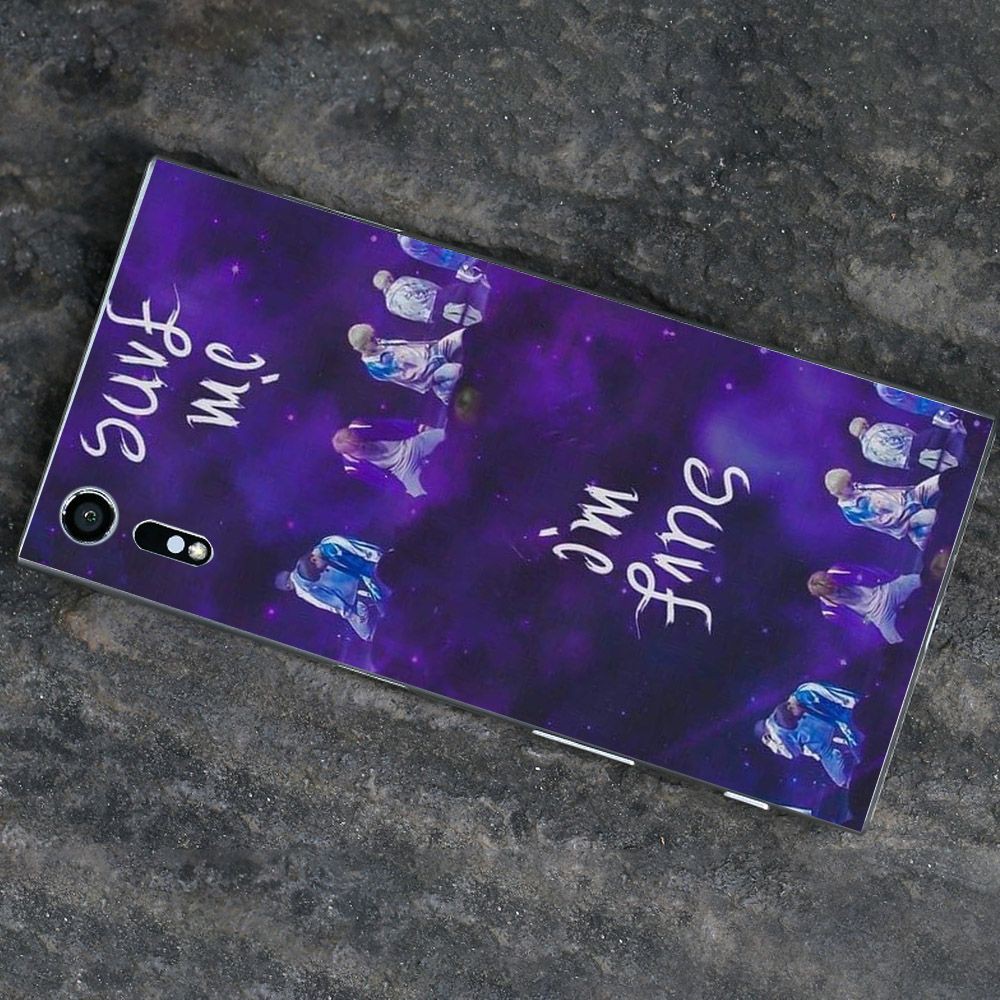 Ốp lưng cứng viền dẻo dành cho điện thoại Sony Xperia XZ - BTS ngôi sao thần tượng MS BTSTTNTS025