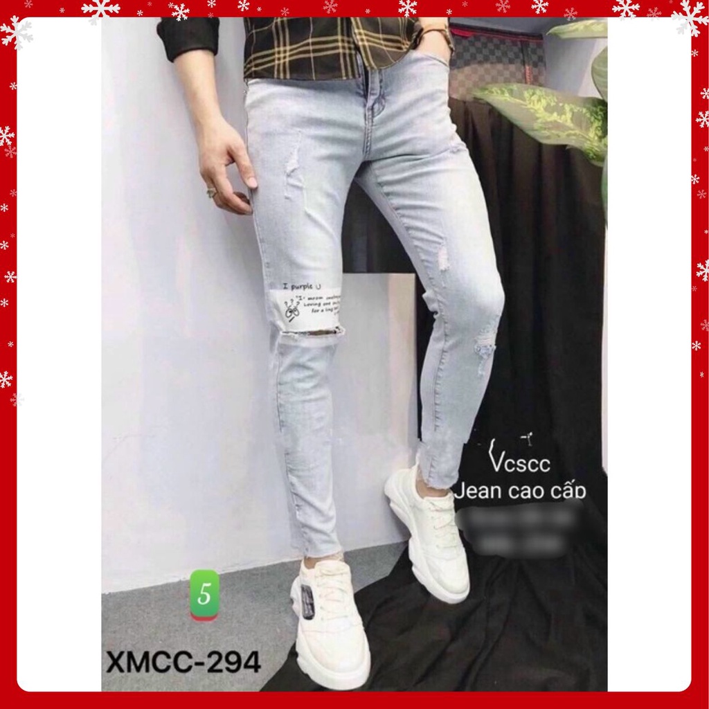 Quần jean nam 💥Freeship💥  Quần Jean Nam, Quần rin chất bò cao cấp Ống Đứng Dáng Cao Basic HA17