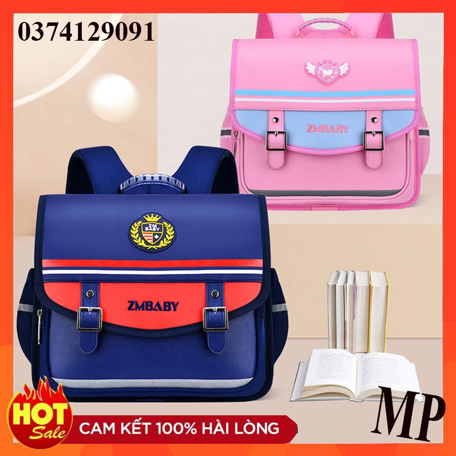 [Giá si] Cặp học sinh cấp 1 cấp2 cho bé trai bé gái chống thâm nước mặt lưng thoáng khí hoạt tiết phi hành gia, mèo hồng