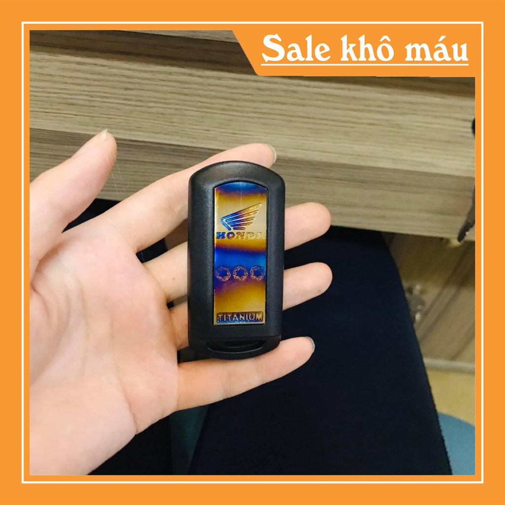 [SALE SỐC]  TEM FULL TITAN DÁN TRANG TRÍ CHÌA KHÓA THÔNG MINH SMARTKEY HONDA