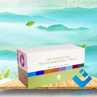 Trà giảm mỡ máu Thiên sư