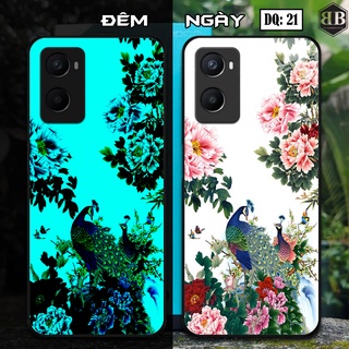 Ốp lưng kính Dạ Quang OPPO A96 4G phát sáng trong đêm vũ trụ