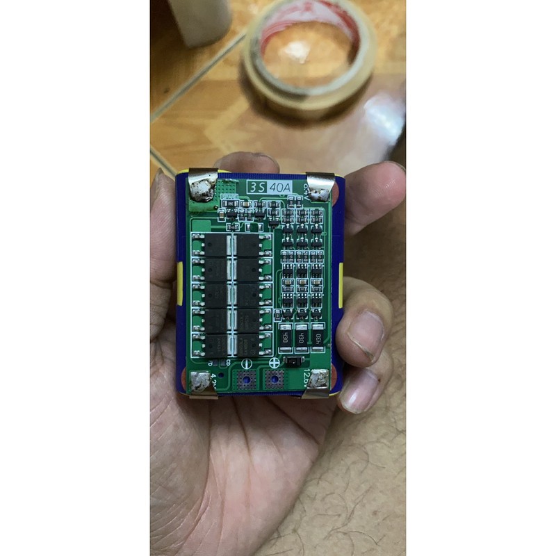 Mạch bảo vệ 3S40A - 12,6V có cân bằng