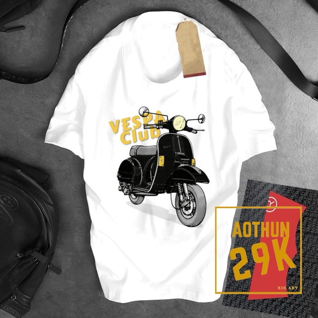 ALBUM VESPA2 - ÁO THUN STREET STYLE VESPA CLUB CỔ ĐIỂN