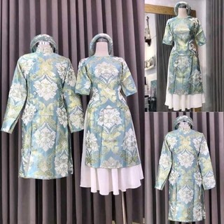 Áo dài cách tân nam kèm mấn