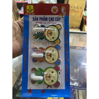 Bộ 3 móc dán tường có đinh đóng cao cấp