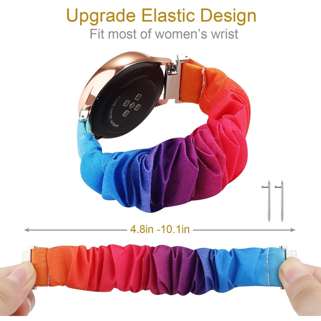 Dây Đeo Thay Thế 20 22mm Cho Đồng Hồ Thông Minh samsung galaxy watch 46 42mm active 2 huawei watch GT2