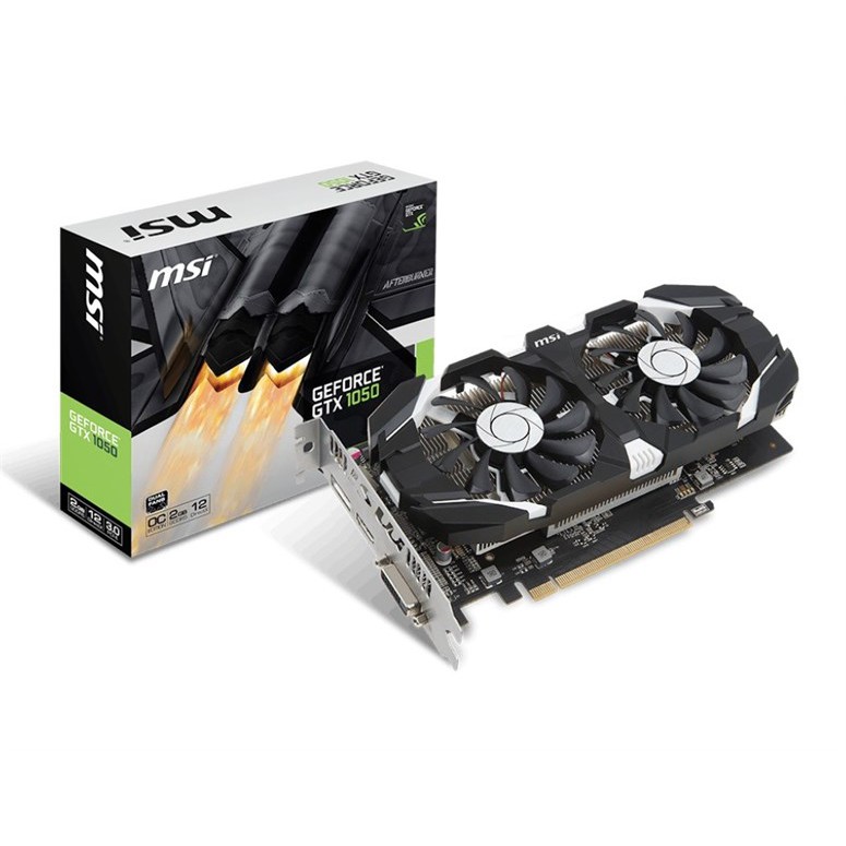 VGA MSI GTX 1050 2GB 2 FAN MỚI