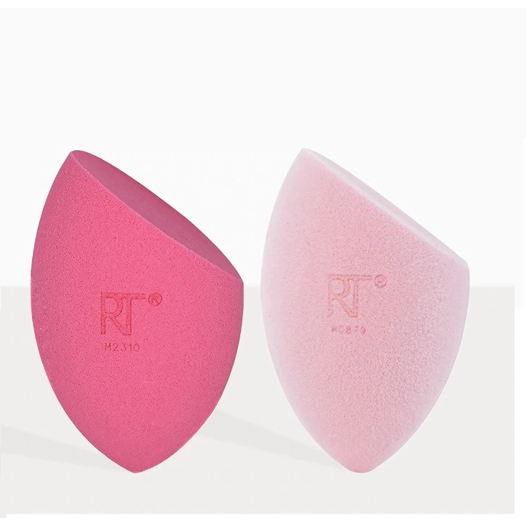 Set 2 Bông Mút Nền và Phủ Real Techniques Miracle Complexion Sponge + Miracle Powder Sponge For Liquid + Powder Mak