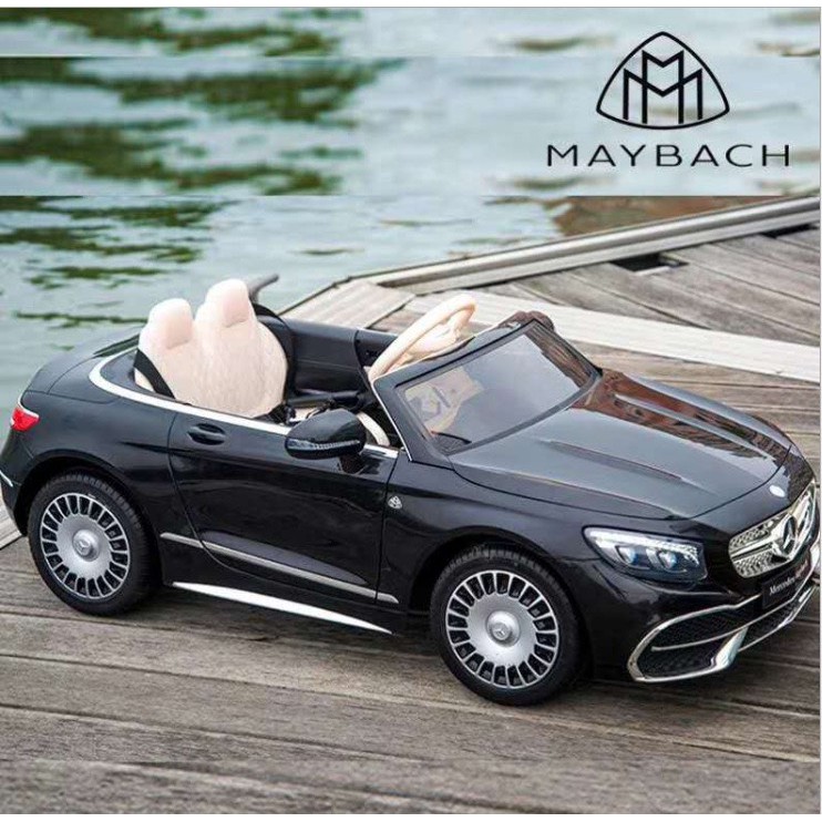 Ô tô điện trẻ em MERCEDES S650 ghế da sơn tĩnh điện 2 chỗ 4 động cơ (Đỏ-Đen-Trắng-Hồng)