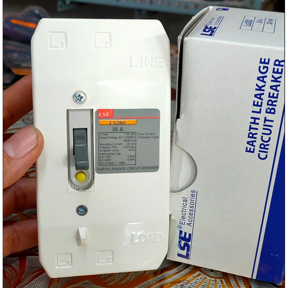 CẦU DAO CHỐNG GIẬT ELCB LS 202