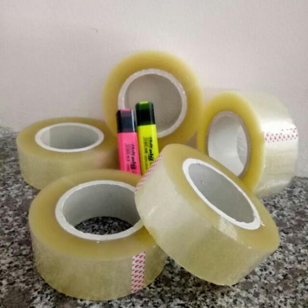 1 Cuộn băng dính 200Ya ( 200 lớp), rộng 48mm đóng gói 6 cuộn 1 cây | BigBuy360 - bigbuy360.vn