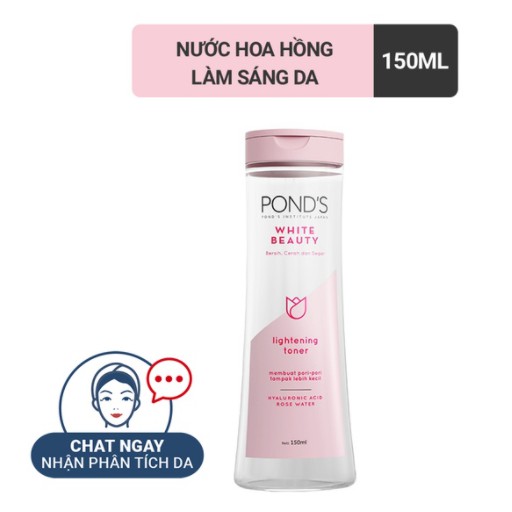 Nước hoa hồng làm sáng da Pond's White Beauty 150ml