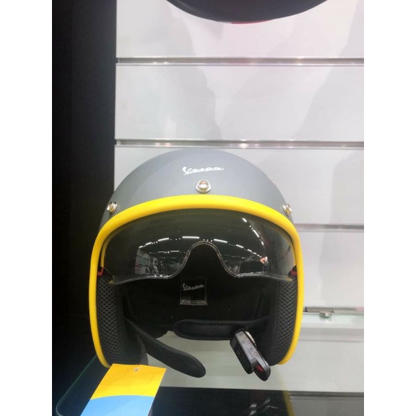 Mũ Nón Bảo Hiểm Chính Hãng Vespa Piaggio Bản Cờ Ý Đặc Biệt