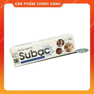 Gel sát khuẩn Subac 25gr Làm sạch hiệu quả
