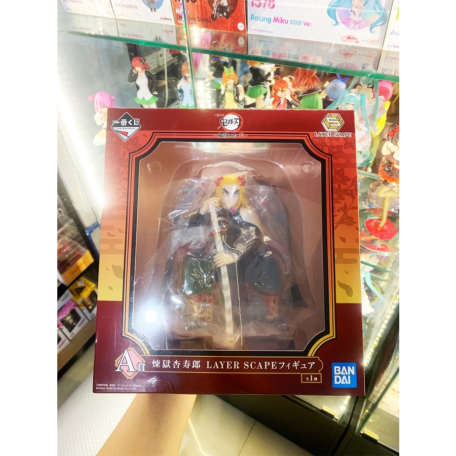 Mô Hình Viêm Trụ Rengoku, Trùng Trụ Shinobu, Zenitsu, Kimetsu no Yaiba, Thanh Gươm Diệt Quỷ, Ichiban Kuji