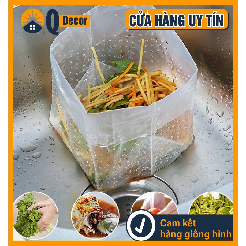 Túi đựng rác có lỗ lọc thức ăn thừa