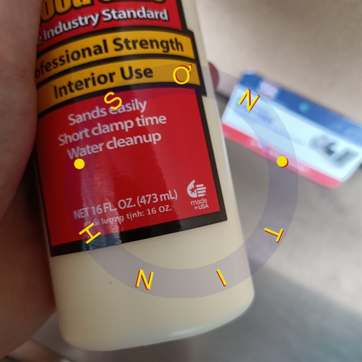 Keo dán gỗ, keo Titebond II Premium Wood Glue