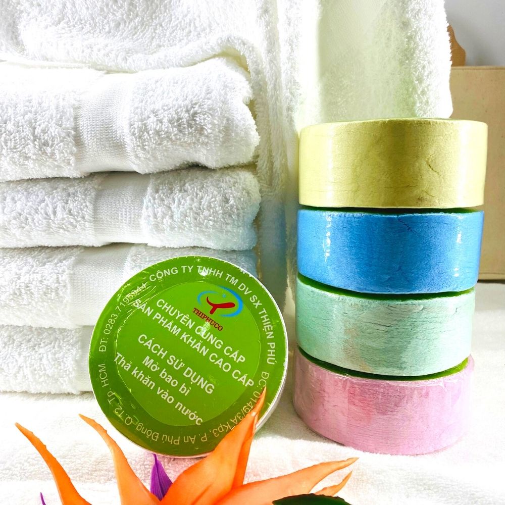 [Mã BMLTA50 giảm đến 50K đơn 99K] Khăn Tắm Nén Du Lịch THIPHUCO 50*100 Siêu Thấm Nước Tốt Vải Sợi Tự Nhiên Tái Sử Dụng | BigBuy360 - bigbuy360.vn