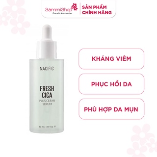 Tinh chất làm dịu da, kiềm dầu cho da mụn Nacific Fresh Cica Plus Clear Serum 50ml