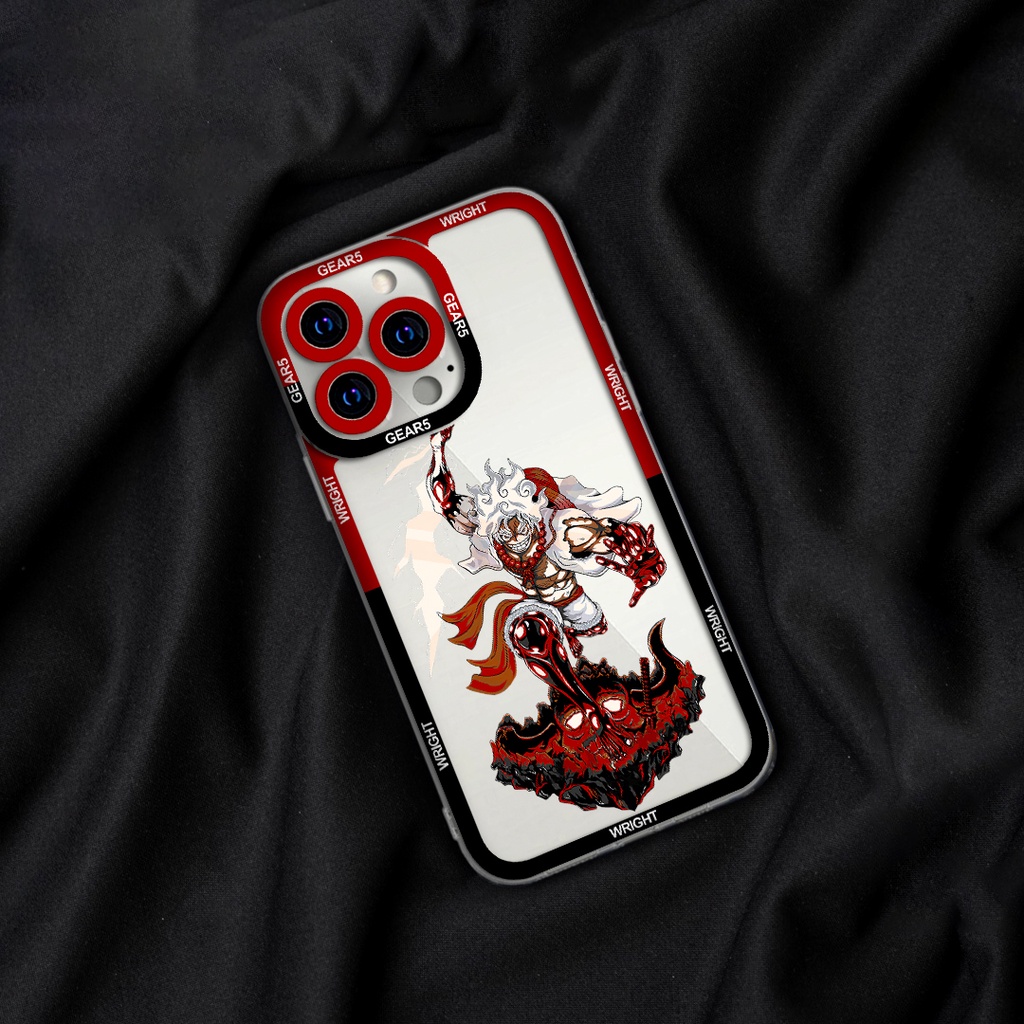 Ốp lưng iphone cạnh vuông Luffy One Piece Wrightcase 6plus/7/8/8plus/x/xs/11/12/pro/max/plus/promax