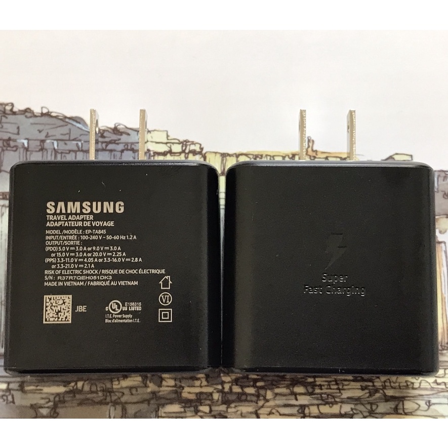Củ sạc siêu nhanh 45W SAMSUNG chính hãng chuẩn PD bảo hành 12 tháng