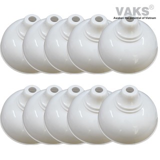 10 cái Chụp đèn chống mưa, chống chói kích thước 295mm x 180mm - 319 - nhựa ABS - sx tại Việt Nam