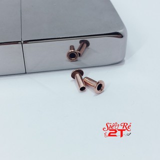 Combo 2 chốt tán bánh xe Xỏ chỉ Zippo loại copper - Chốt tán xỏ chỉ dùng sửa chữa Zippo