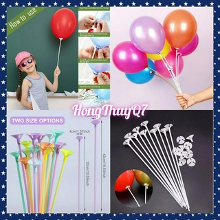 Que gắn bóng dài 27/32/40cm nhiều màu sắc /14.44/ - hongthuyq7