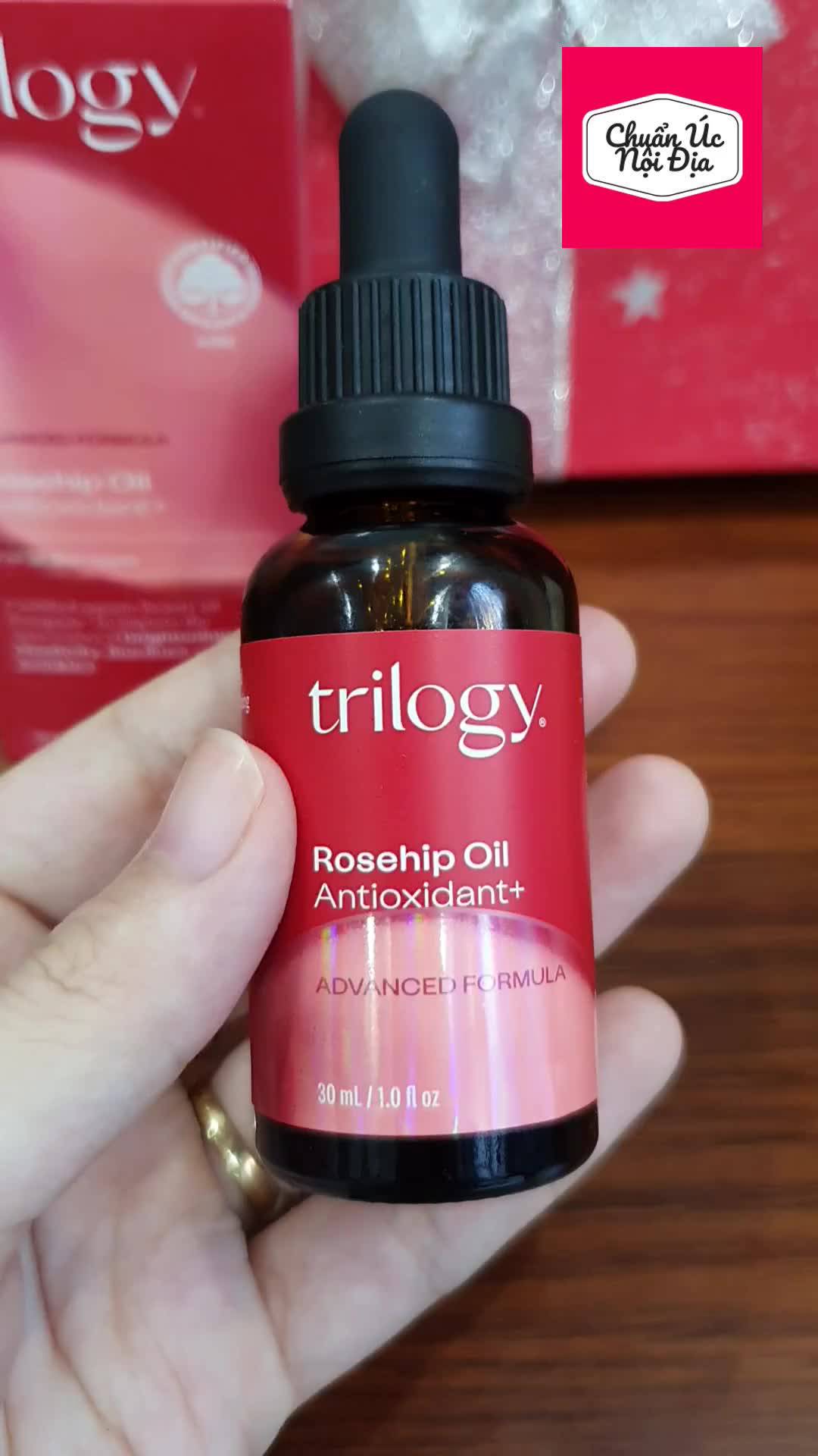 [Mẫu mới DATE 2025] Trilogy Tinh Dầu Tầm Xuân Rosehip Oil Antioxidant 30ml | BigBuy360 - bigbuy360.vn