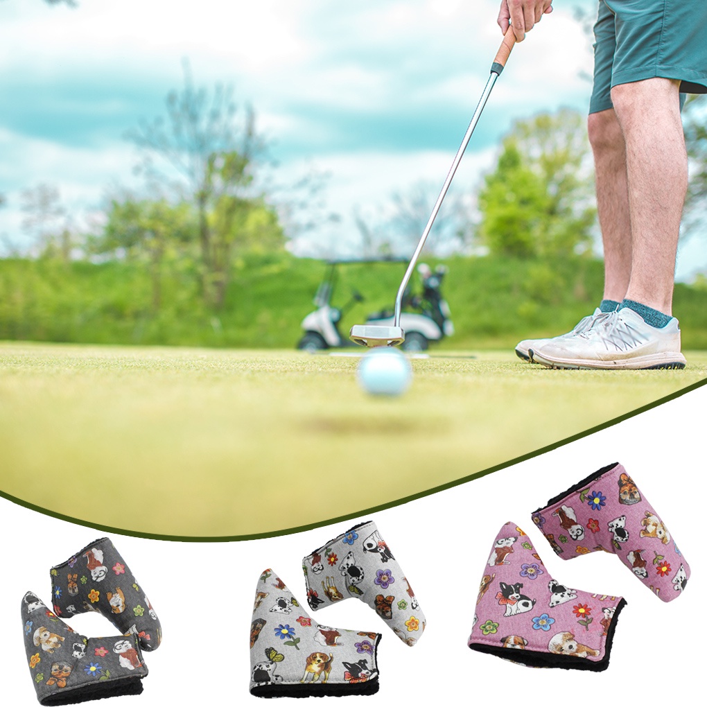 *Golf Club *Putter *[Head Cover] PU Thickened Waterproof Universal *Headcover Reusable [Cartoon Animal Shaped]ELEN