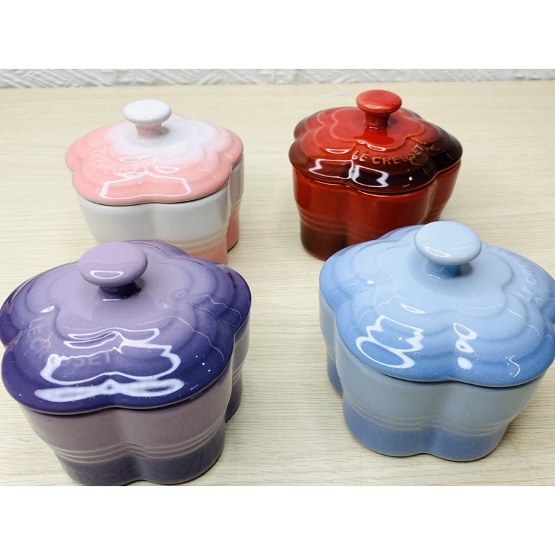 Hũ đựng gia vị, Tô, nồi sứ có nắp hình bông hoa Dùng để trưng yến, đựng gia vị, đồ khô đều xinh