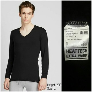 Áo Heattech Extra Warm Uniqlo Nam