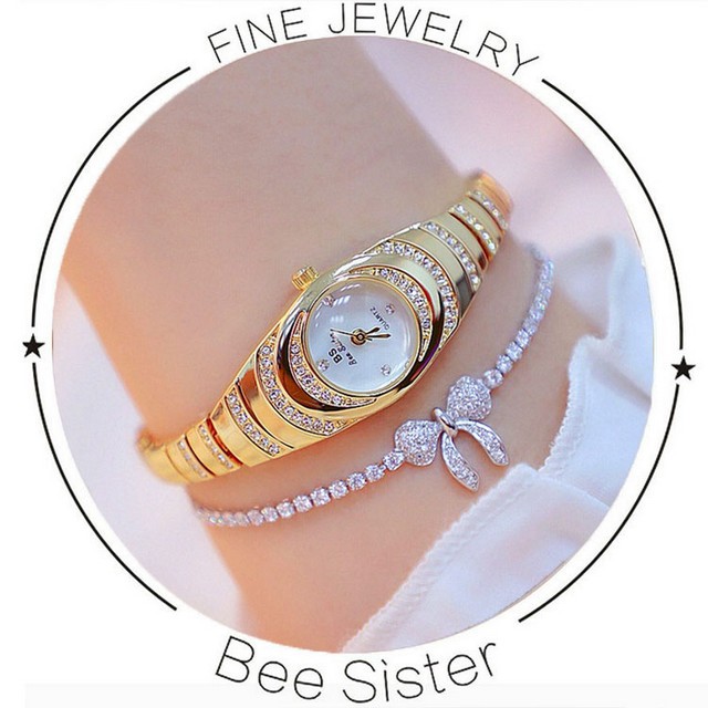 ĐỒNG HỒ NỮ BEESISTER BS51 - DÂY KIM LOẠI, MẶT TRÒN NHỎ XINH XẮN, KIỂU DÁNG SANG TRỌNG CAO CẤP