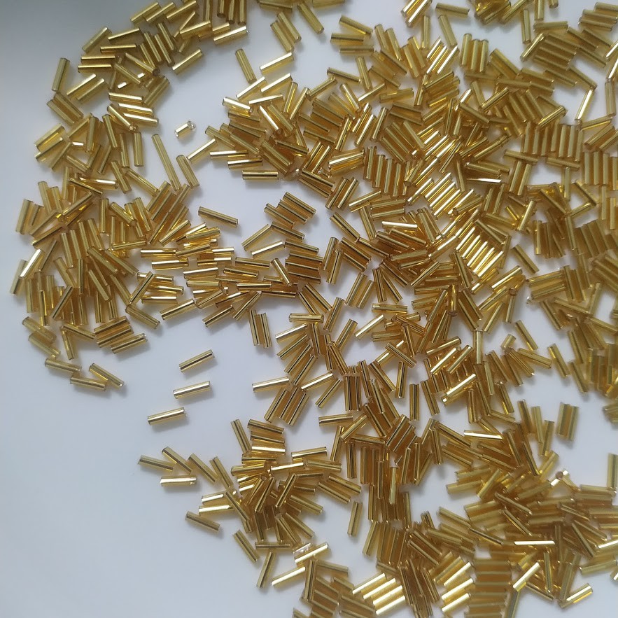 100gr hạt cườm khúc (ống trúc)