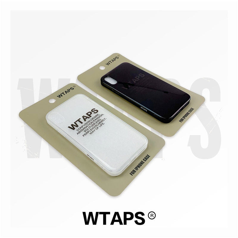 iPhone 12 Ốp điện thoại mềm trong suốt WTAPS cho iPhone 11 Pro max i7 i8 plus X XR XS MAX | BigBuy360 - bigbuy360.vn