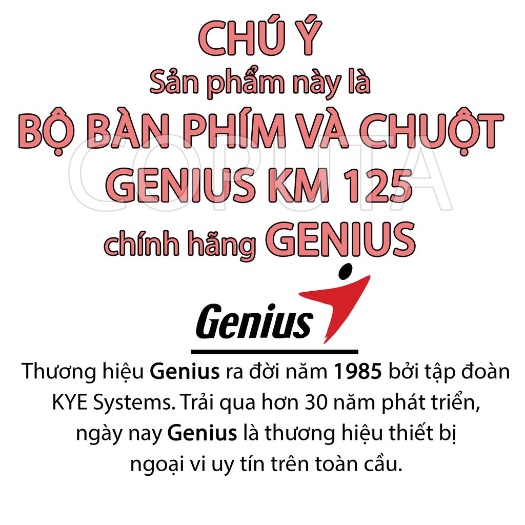 Bàn phím chuột máy tính Coputa bàn văn phòng cơ bàn phím chuột chơi game có dây KM 125