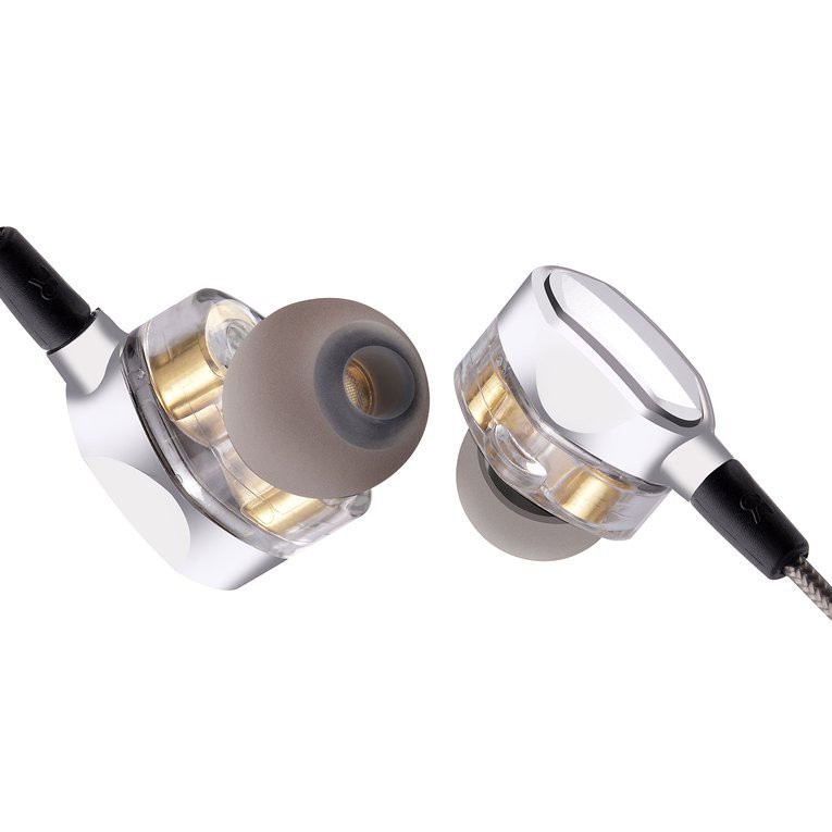 #cz Dual Driver Earphones Super Bass HIFI 3.5mm Sport In-Ear Earbuds Earphones